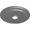 Ekena Millwork Crendon Ceiling Medallion (Fits Canopies up to 4 3/8"), 24 1/8"OD x 4 3/8"ID x 2 1/4"P, Platinum CM24CRPLS - alternate 3
